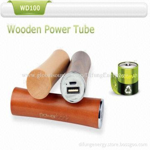 Phone Power Banks with 2,600mAh Samsung Battery, 102 x 28mm Dimensions
